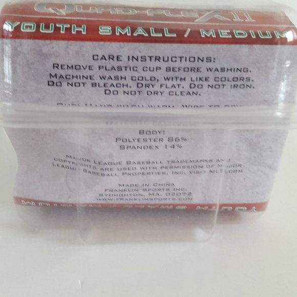 Franklin Compression Shorts & Cup Youth Small/Medium 24"-27" Quad Flex II - Picture 8 of 10